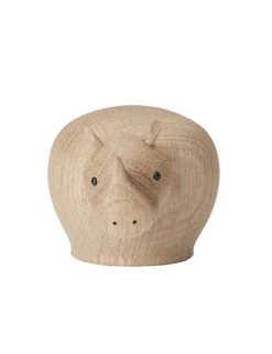 Woud Rina - Rhinoceros Massivt egetræ - Mini Discount