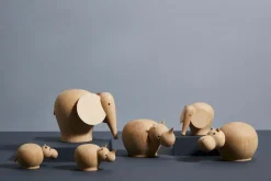 Woud Rina - Rhinoceros Massivt egetræ - Mini Discount