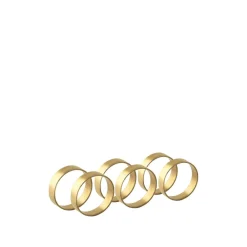 Broste CPH Ring Napkin Ring Brass Hot