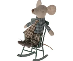 Maileg Rocking chair - Mouse Dark green Sale
