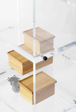 A. Petersen Roller Cabinet by Knud Holscher / Acrylic