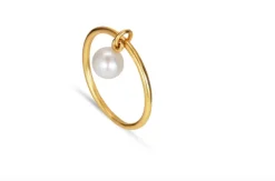 Jane Kønig Row Pearl Ring