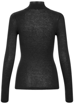 Samsøe & Samsøe SADou T-N T-shirt LS Black Clearance