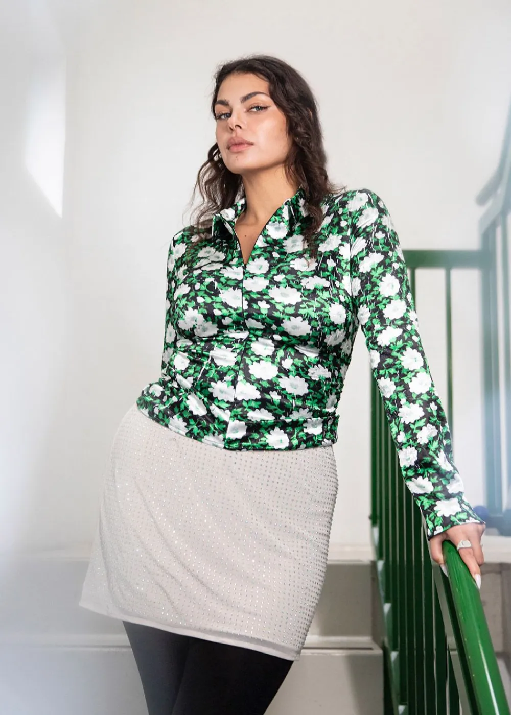 Cras Sasha Shirt Silver Online