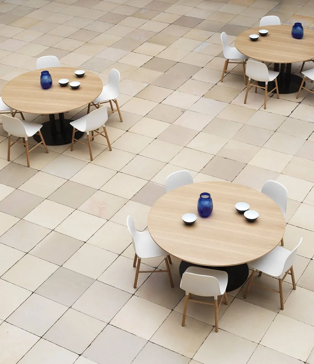 Normann Copenhagen Scala Table H75 cm - Marble Coffee Discount