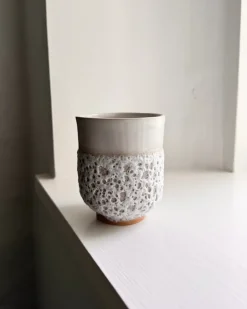 Studio Aarhus Sea foam cup, white Hvid Best