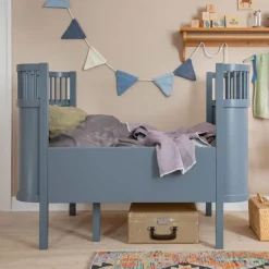 Sebra Bed, Baby & Jr Forest lake blue Fashion