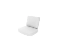 Cane-line Sense/Moments Lounge Chair Cushion Set Indoor White - Cane-line Natté Sale