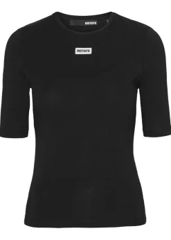 ROTATE by Birger Christensen Short Sleeve T-Shirt Black Online