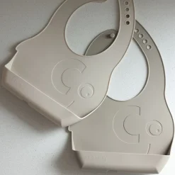 Kinder Sebra Silicone Bib Set