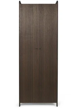 Ferm Living Sill Cupboard Tall - Dark Stained Oak New