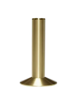 Hübsch Sleek Candleholder Brass Best