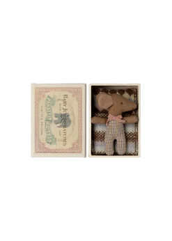 Kinder Maileg Sleepy/wakey baby mouse in matchbox