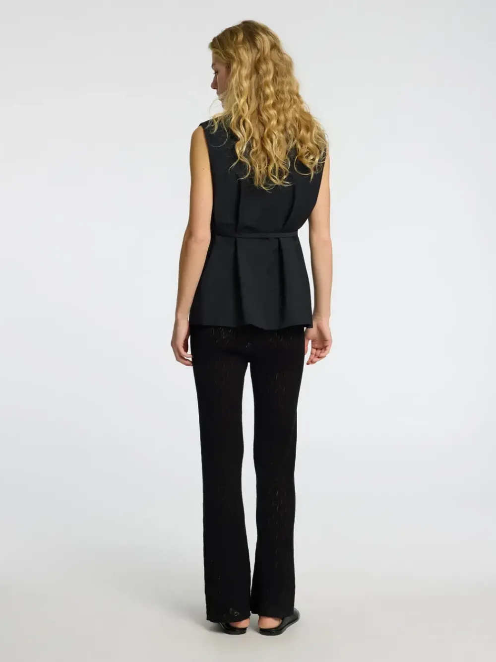 Selected Femme SLFAgny HW Knit Pant