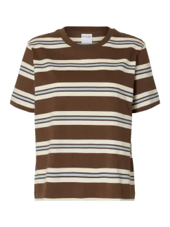 Selected Femme SLFBoxy-Luma SS O-Neck Tee