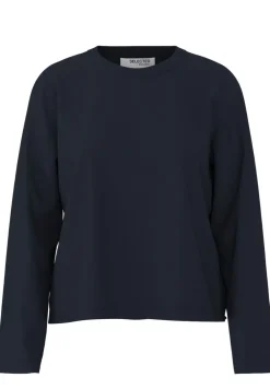 Selected Femme SLFEssential LS Boxy Tee NOOS
