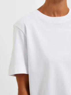 Selected Femme SLFEssential SS Boxy Tee NOOS