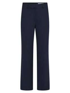 Selected Femme SLFRita MW Wide Pant NOOS Dark Sapphire Melange Fashion