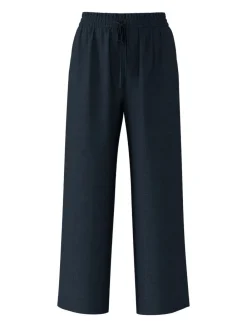 Selected Femme SLFViva-Gulia HW Long Sun Pant NOOS Dark Sapphire Discount