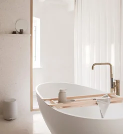 Blomus Sono Pedal Bin Large White Hot