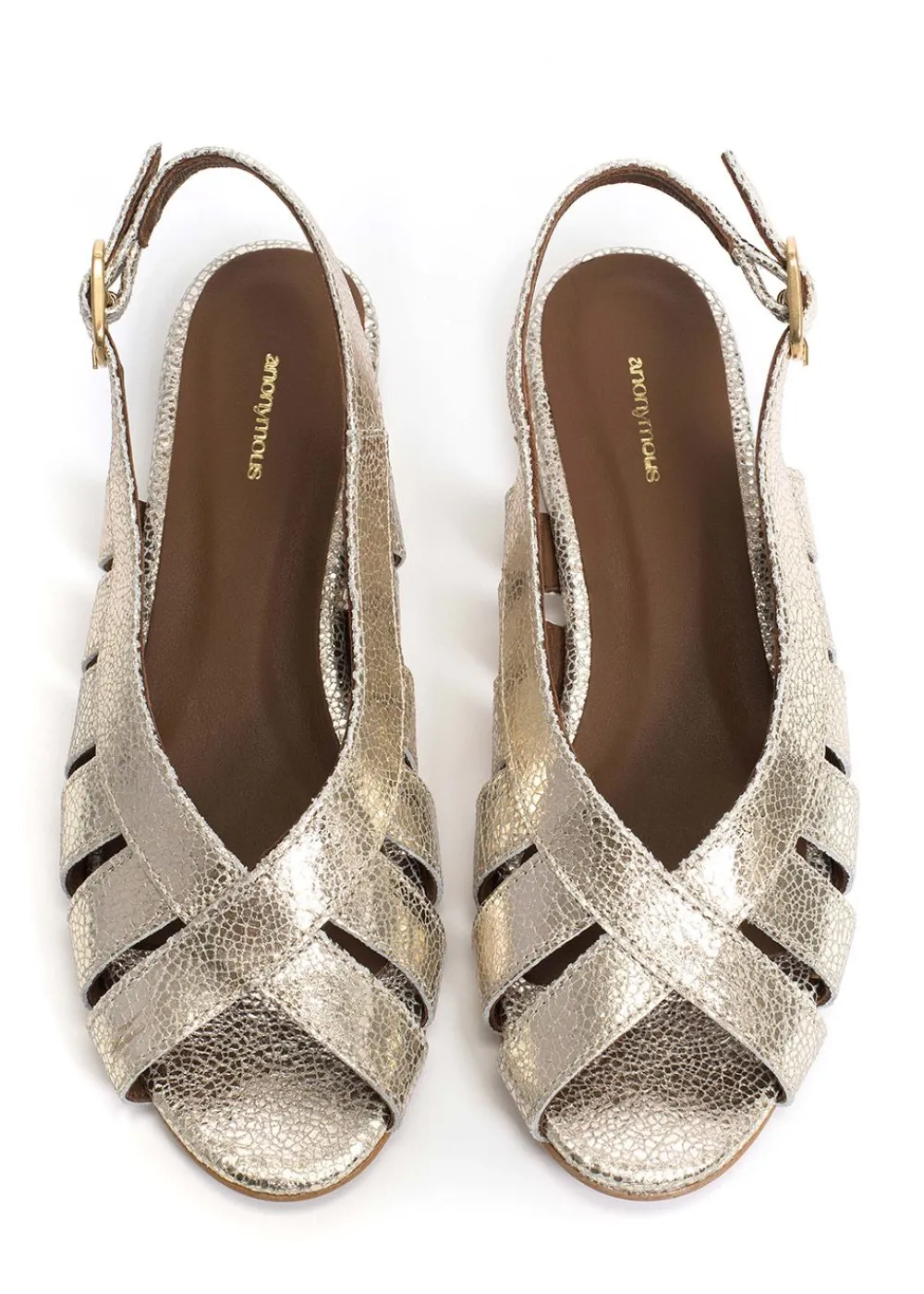 Anonymous Copenhagen Sophie 20 Crackled metallic goat