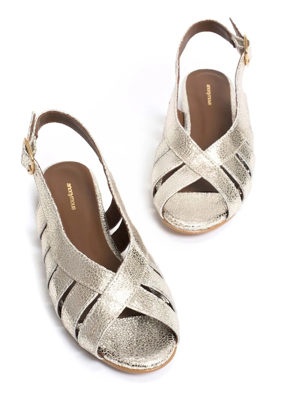 Anonymous Copenhagen Sophie 20 Crackled metallic goat