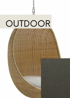 Sika Spezial-Kissen für Hanging Egg Chair - Für draußen Tempotest Michelangelo Taupe Hot