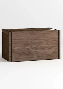 MOEBE Storage box Smoked Oak / Black Clearance