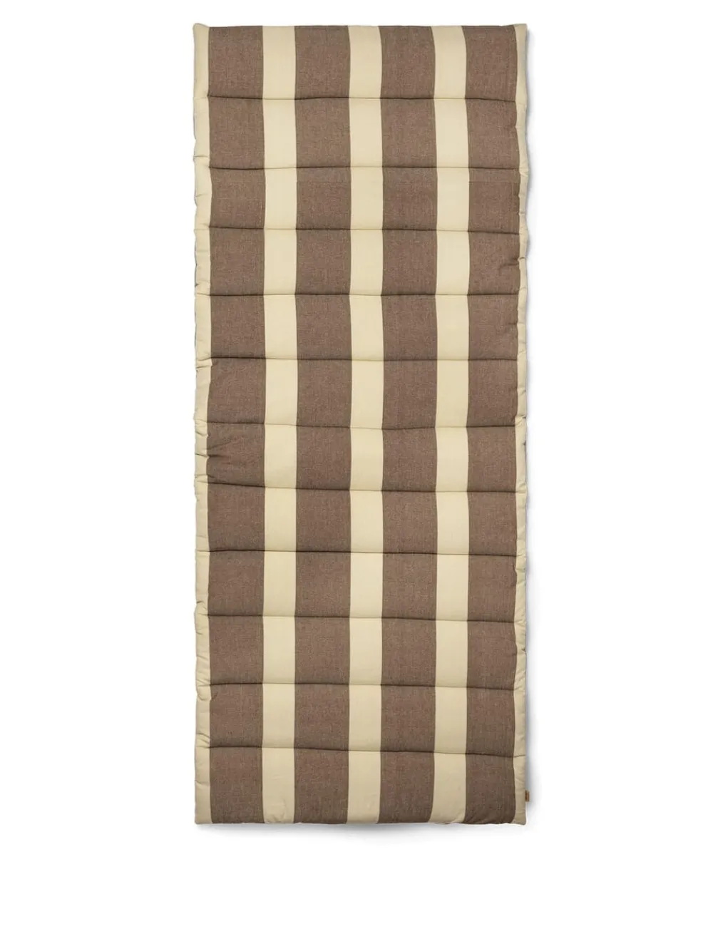 Ferm Living Strand Quilted Matress Carob Brown/Parchment New