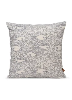 Ferm Living Stream Cushion Off-White - Small Sale