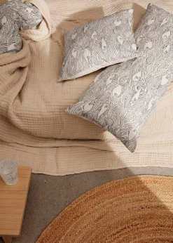 Ferm Living Stream Cushion Off-White - Small Sale