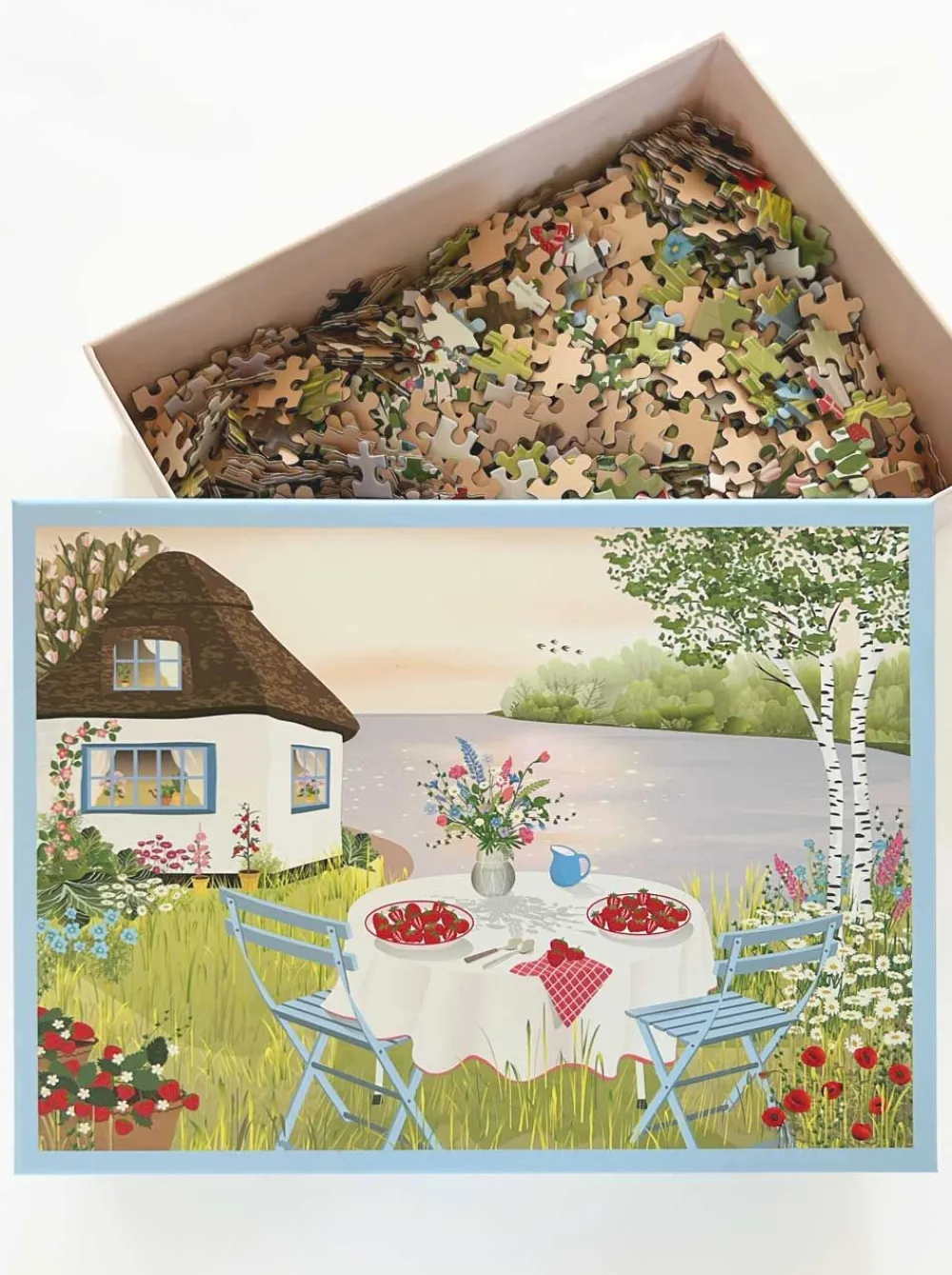 Kinder ViSSEVASSE Sweet Strawberries - Puzzle 1000 Pcs