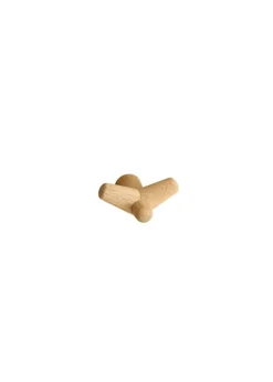 Woud Tail Wing Hook Small - Oak Hot
