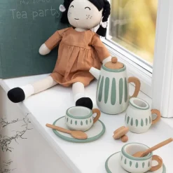 Sebra Tea set Classic white/sage Best