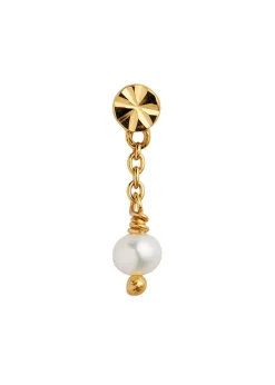 Stine A Tres Petit Etoile Earring With Pearl