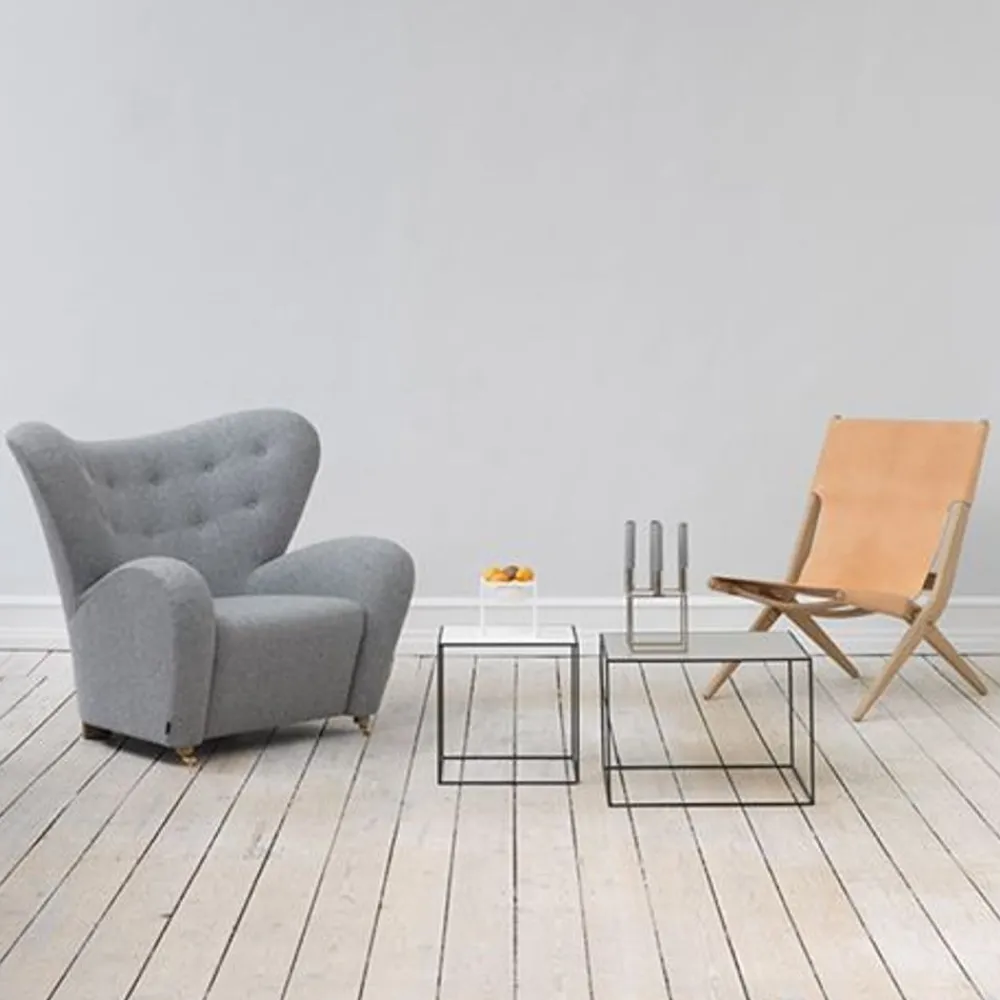 Audo Copenhagen Twin 49 Table Copper/Black With Black Base Outlet