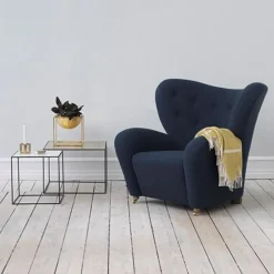 Audo Copenhagen Twin 49 Table Copper/Black With Black Base Outlet