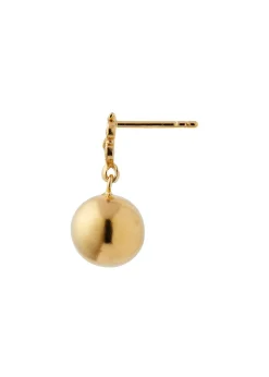 Stine A Twin Flow & Disco Ball Earring Goldplated Sale