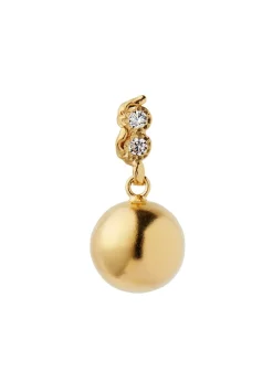 Stine A Twin Flow & Disco Ball Earring Goldplated Sale