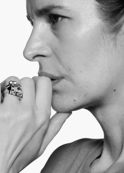 Maria Black Us Three Signet Ring