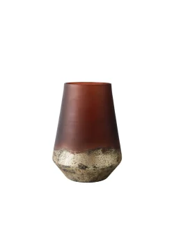 MUUBS Vase Lana Vase Lana 26 - Brown/Gold - Stock sale Fashion