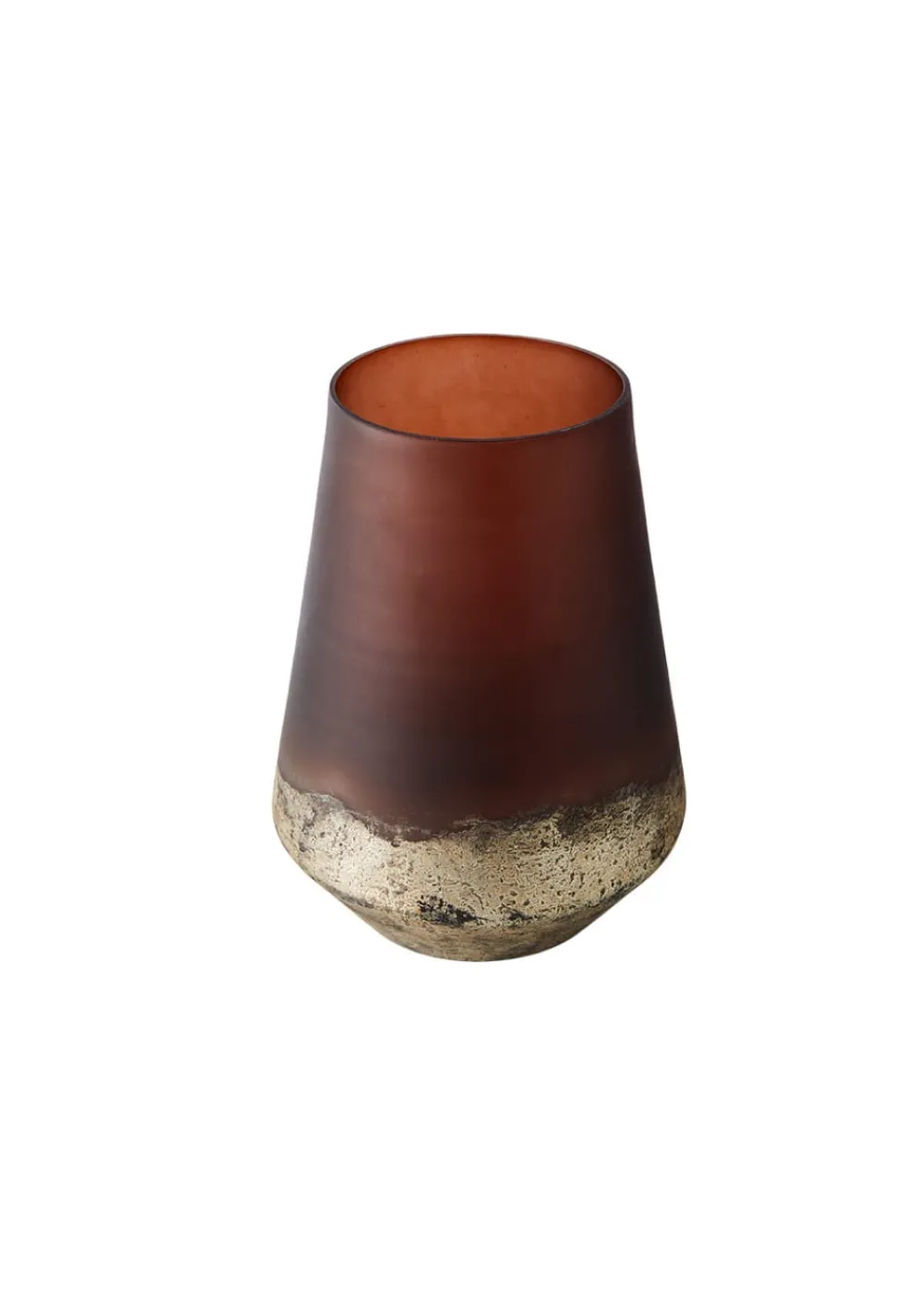 MUUBS Vase Lana Vase Lana 26 - Brown/Gold - Stock sale Fashion