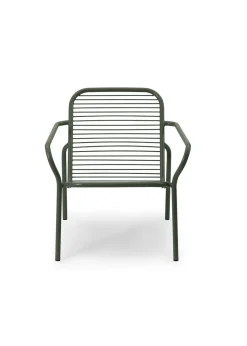 Normann Copenhagen Vig Lounge Chair Dark Green Fashion