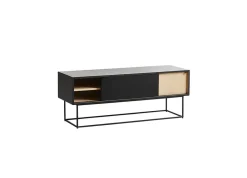 Woud Virka Sideboard Black Painted Oak / Oak Veneer - Low Sale