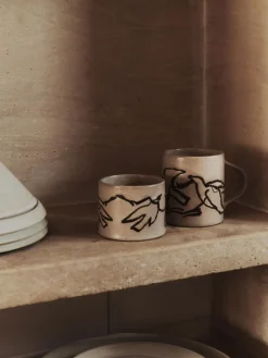 Ferm Living Vuelo Cup Cream New