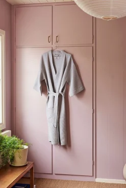 HAY Waffle Bathrobe Grey Best