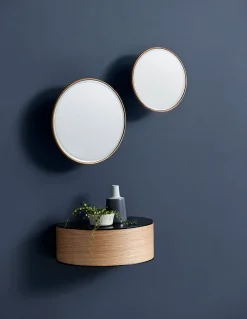 Woud Wallie Shelf Black/Walnut Sale