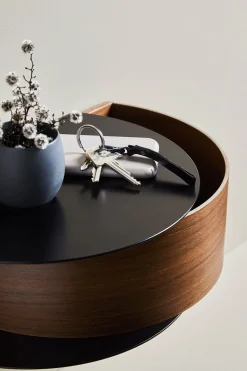 Woud Wallie Shelf Black/Walnut Sale