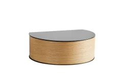 Woud Wallie Shelf Black/Oak Clearance