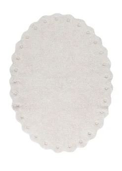 Lorena Canals Washable Rug Pinecone Ivory New
